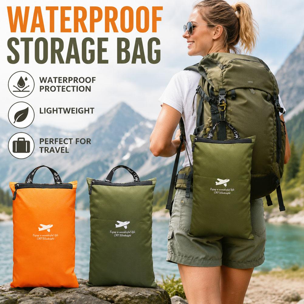 Luggage - กระเป๋าเก็บของกันน้ำ กระเป๋าเดินทางแบบพกพา กระเป๋าจัดระเบียบสัมภาระ สำหรับว่ายน้ำ ยิม แคมป์ปิ้ง