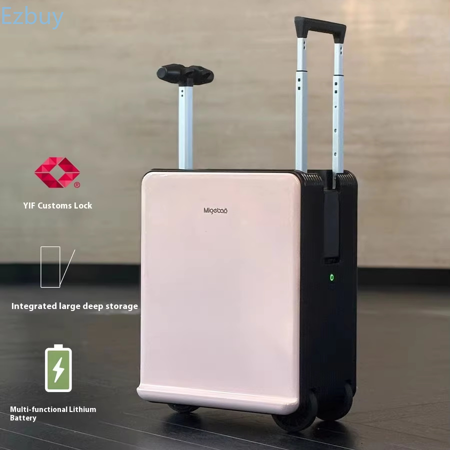 Kids Ride On Suitcase Scooter - กระเป๋าเดินทางอิเล็กทรอนิกส์รุ่นใหม่ปี 2026 ขนาด 20 นิ้ว แบบขี่ได้