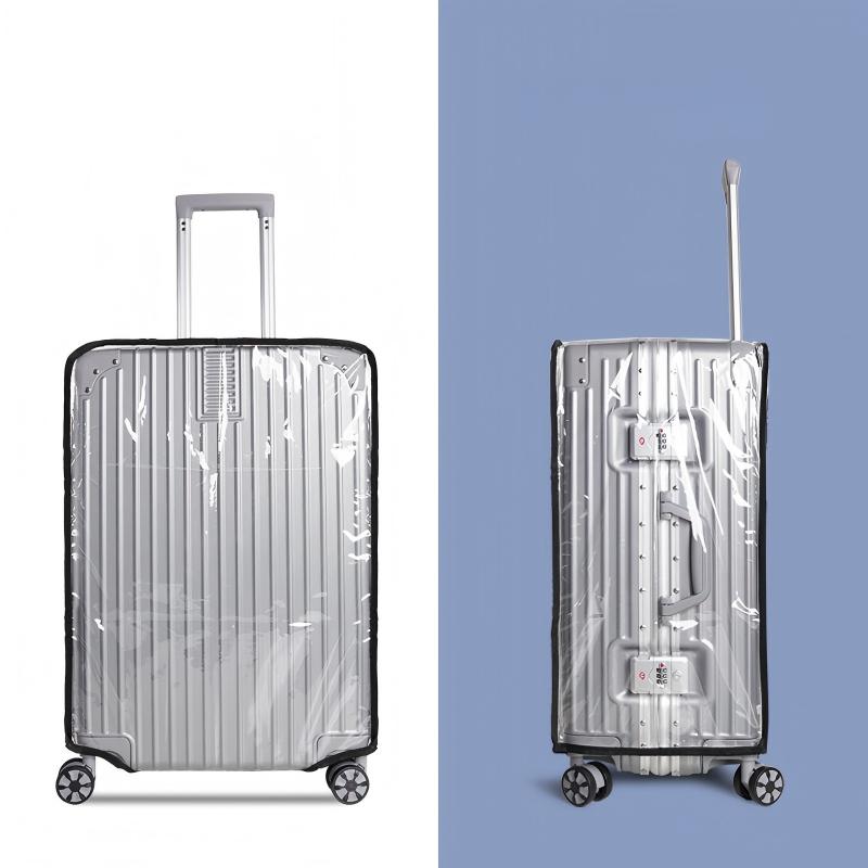 Waterproof Suitcase Cover Protector - ปลอกคลุมกระเป๋าเดินทาง PVC ใส ขนาด 16-28 นิ้ว