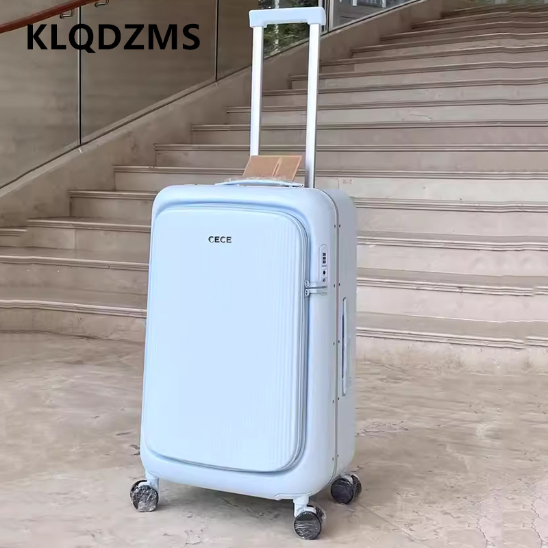 Aluminum Frame Carry On Luggage - กระเป๋าเดินทางแบบถือขึ้นเครื่อง KLQDZMS ขนาด 24 นิ้ว 28