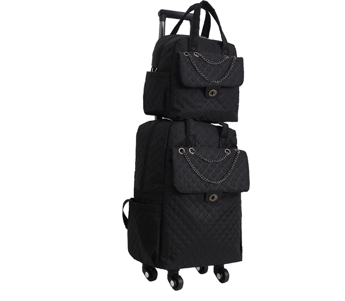 กระเป๋าเดินทางแบบมีล้อสำหรับผู - Foldable Rolling Luggage Bag บทวิจารณ์และราคา