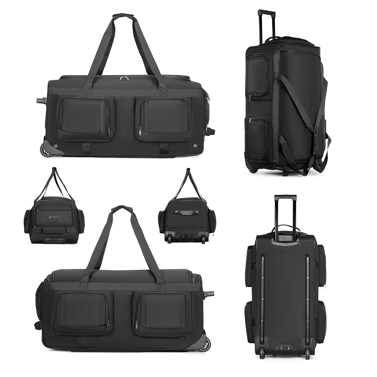 กระเป๋าเดินทางแบบมีล้อ, กระเป๋ - Foldable Rolling Luggage Bag บทวิจารณ์และราคา