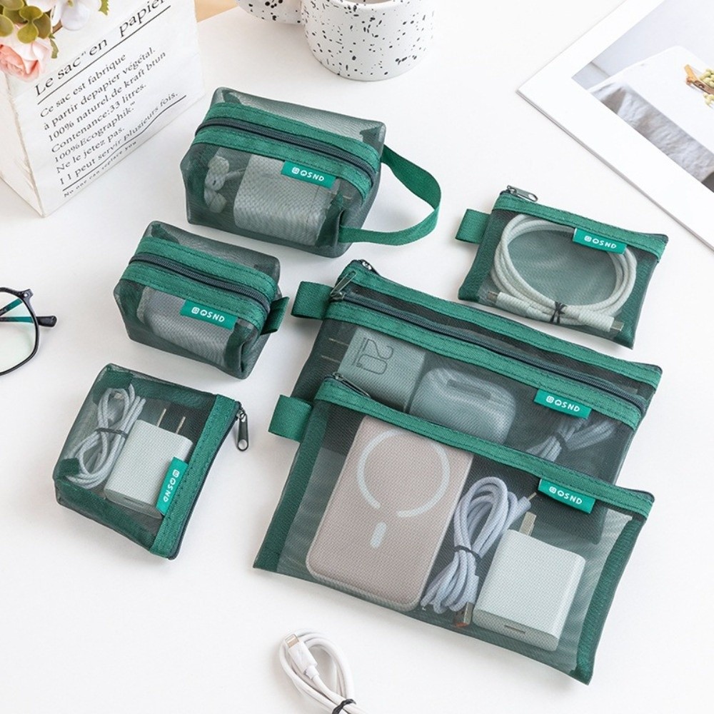 กระเป๋าเก็บของโปร่งใสทำจากไนลอ - Cosmetic Bags บทวิจารณ์และราคา