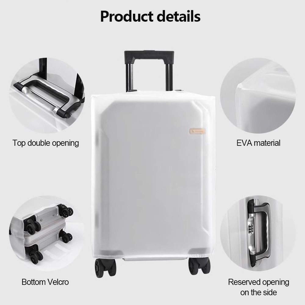 ผ้าคลุมกระเป๋าเดินทางแบบใหม่ ผ - Waterproof Suitcase Cover Protector บทวิจารณ์และราคา