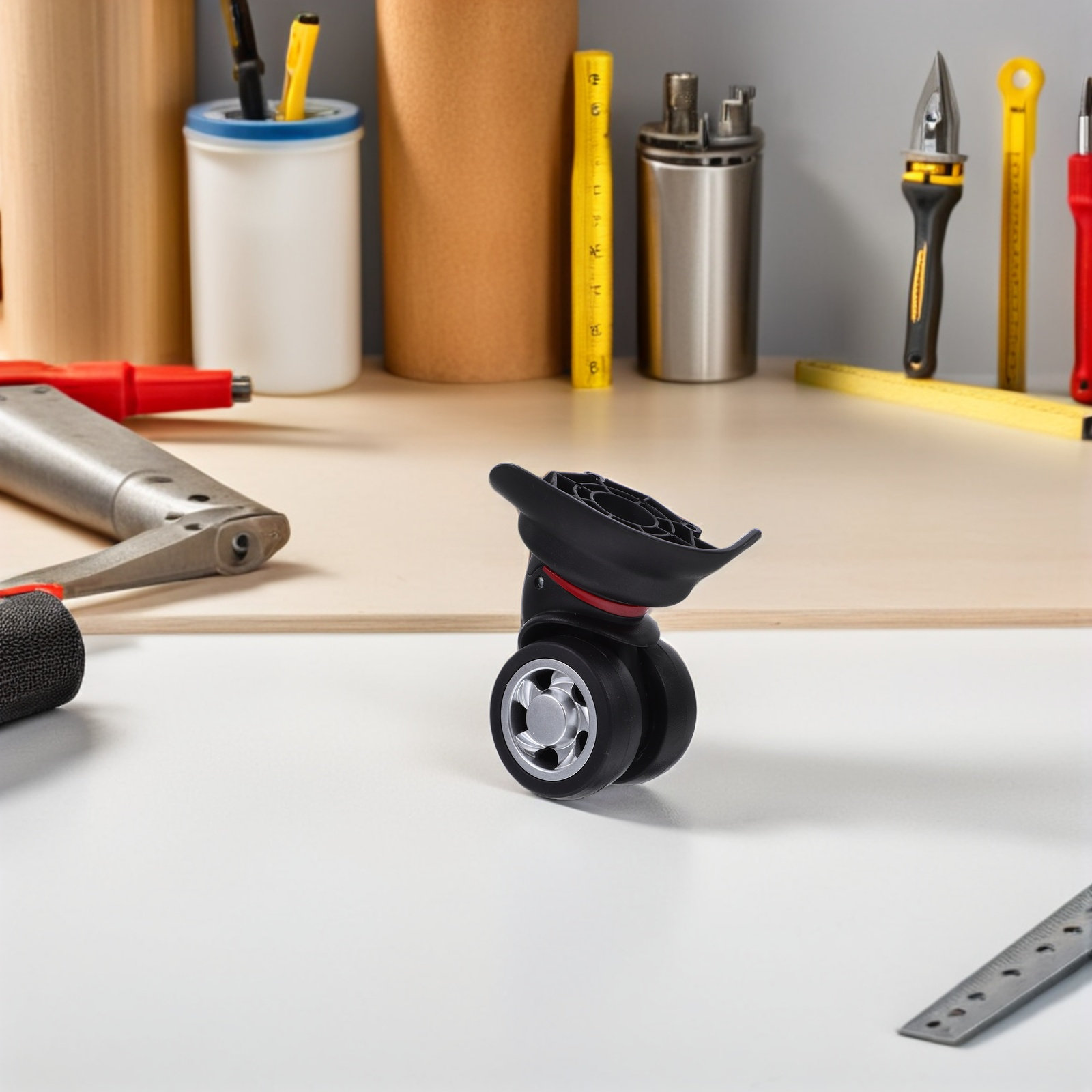 ล้อกระเป๋าเดินทางแบบสากล 2 ชิ้ - Silent Replacement Luggage Wheels บทวิจารณ์และราคา