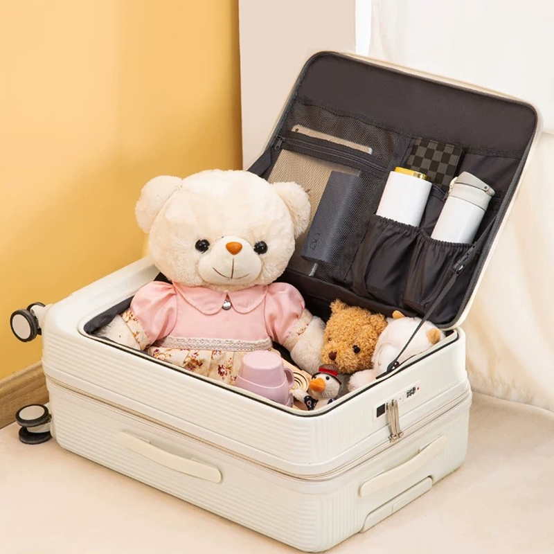 ร้อน! ใหม่ 20/22/24/26/28 นิ้ว - Front Opening Laptop Luggage 24 Inch บทวิจารณ์และราคา