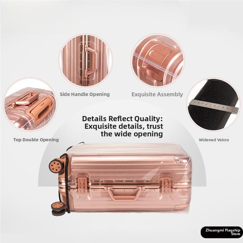 ฝาครอบป้องกันแบบใสหนาสำหรับกระ - Luggage Protective Cover Transparent บทวิจารณ์และราคา