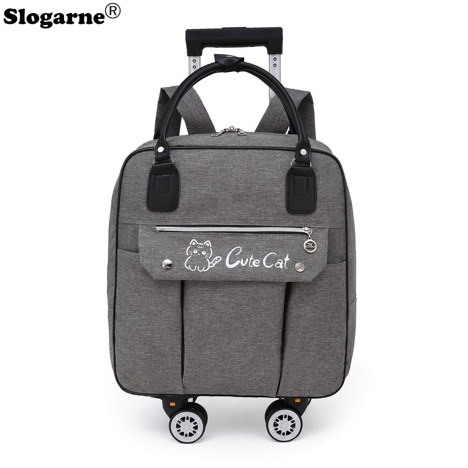 รถเข็นกระเป๋าเดินทางความจุขนาด - Foldable Rolling Luggage Bag บทวิจารณ์และราคา