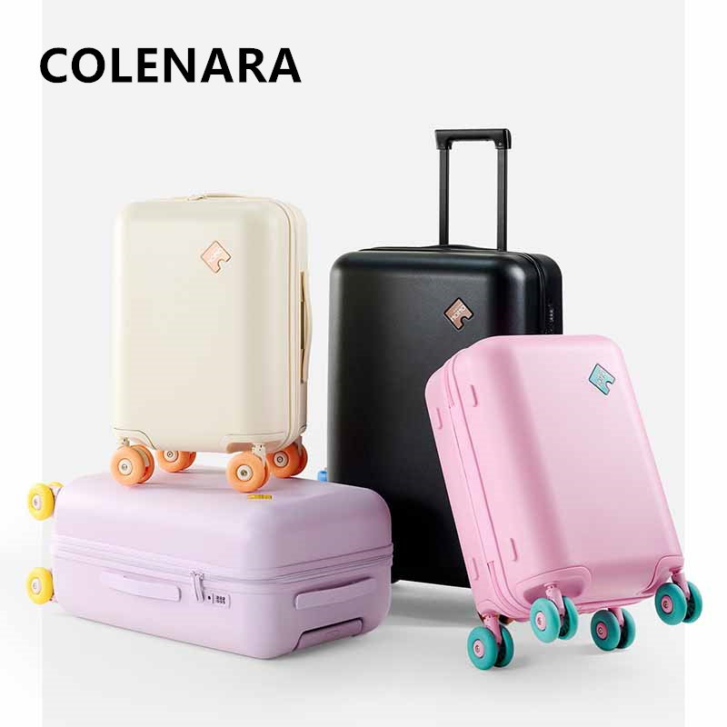 กระเป๋าเดินทาง COLENARA วัสดุ  - Spinner Wheel Rolling Suitcase 20 Inch บทวิจารณ์และราคา