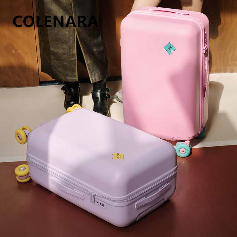 กระเป๋าเดินทาง COLENARA วัสดุ  - Spinner Wheel Rolling Suitcase 20 Inch บทวิจารณ์และราคา