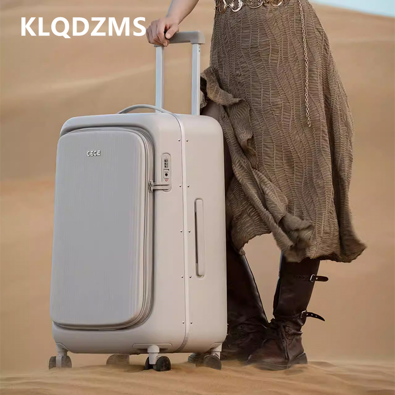 กระเป๋าเดินทางแบบถือขึ้นเครื่อ - Aluminum Frame Carry On Luggage บทวิจารณ์และราคา